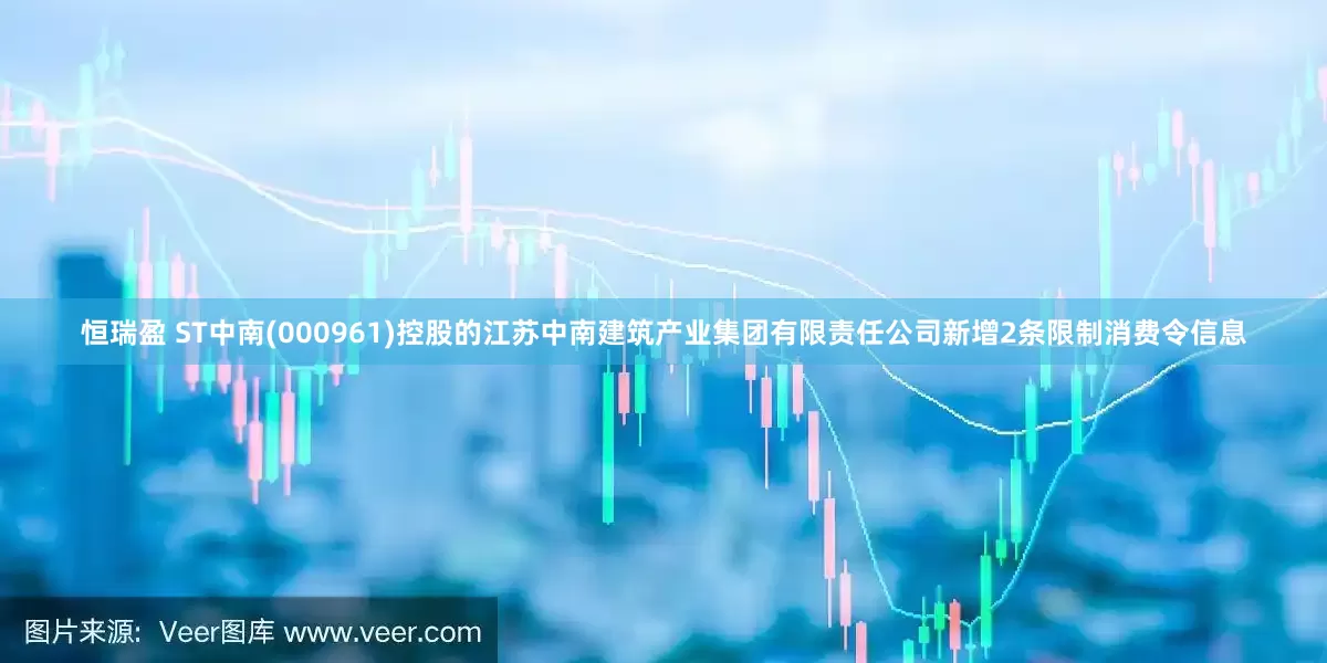 恒瑞盈 ST中南(000961)控股的江苏中南建筑产业集团有限责任公司新增2条限制消费令信息